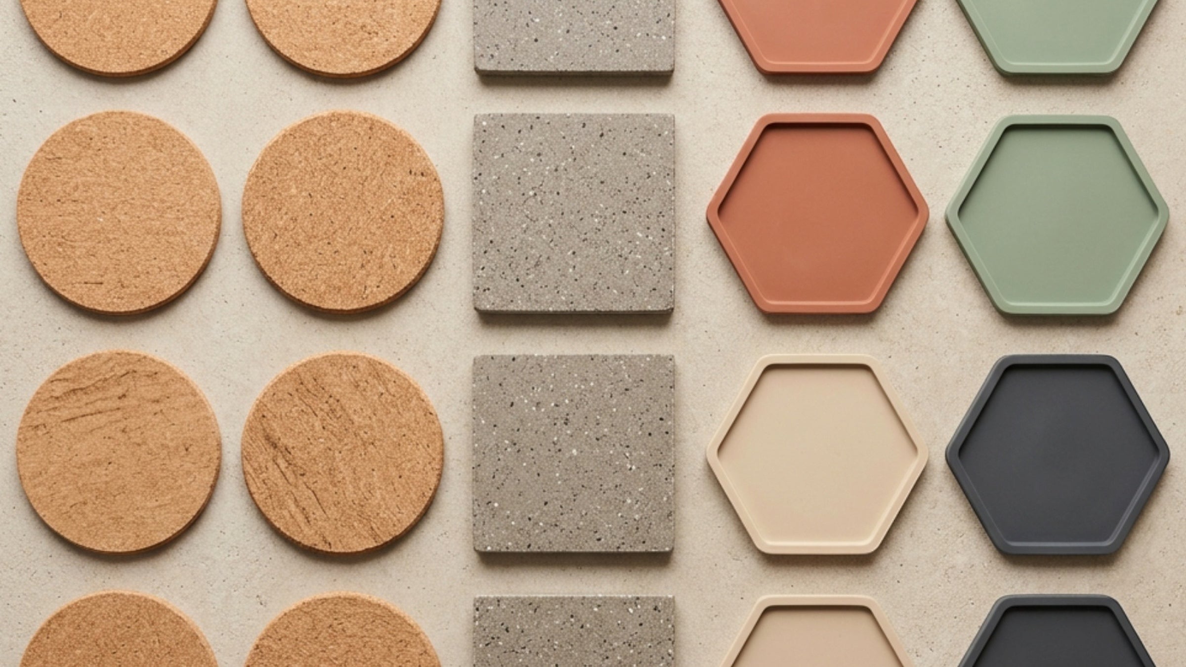 Knaik Minimalist Drink Coasters